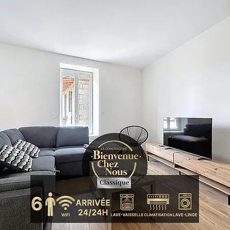 Appart Climatise 6 Personnes Cosy N6 Apartment